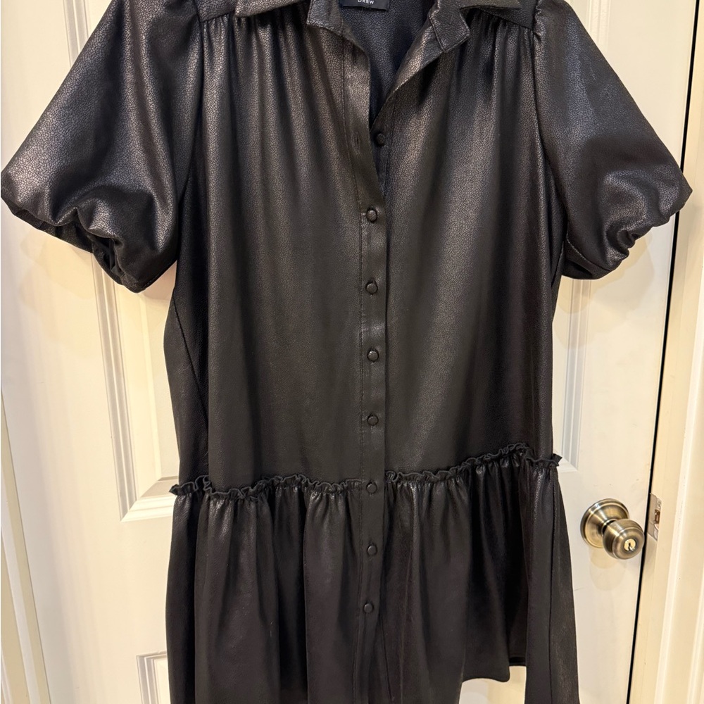 DREW Black Mini Dress